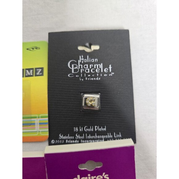 Italian Charms Lot Of 11 Charms- Claire's, Kool Charmz And More - Picture 7 of 12